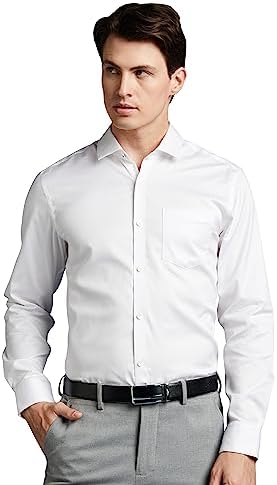 Symbol Premium Men's Wrinkle-Resistant Regular Fit Cotton Formal Shirt