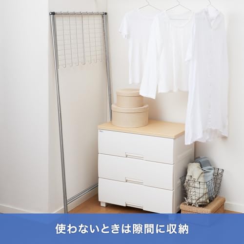 Tenma Indoor Clothes Dryer Combines Durability and Beauty Interior Clothes Dryer, Hanger Rack, Easy Assembly, Easy to Carry and Compact Storage, Clothes Drying Stand, Easy Assembly, Color All - Thumbnail 6