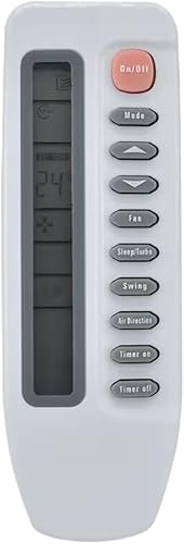 Miniatura 3 de Nuevo control remoto adecuado para MIDEA KOMECO Tornado Westpoint R71AE R71E R71ACE R71CE Comfort Breeze Slip Unit Ventana montado en la pared Aire