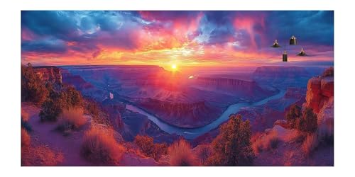 Diamond Painting XXL Broderie Diamant 5D Cristal Strass Haute Définition Canevas Artisanat de Luxe