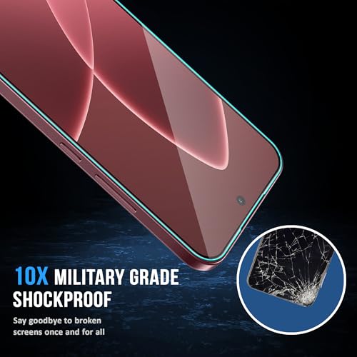 Image of FIRST MART Tempered Glass Screen Protector for Oppo F33 / F33 Pro - Full-Glue Screen Guard, 3D Edge to Edge, HD Clear, Bubble-Free, Case-Friendly, Black, Pack of 2