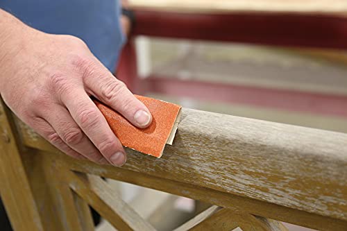 Gator 9" X 11" Bare Wood Sanding Sheets, 180 Grit, 25 Pack #TOP5