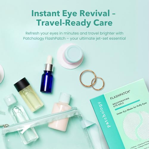 image for Patchology Eye-tinerary Under Eye Gel Patches – Reduce Puffy Eyes, D