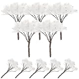Mini fleurs : elles apportent une touche de fraîcheur et s'harmonisent parfaitement avec différents styles de décoration intérieure. têtes de mini fleurs artificielles