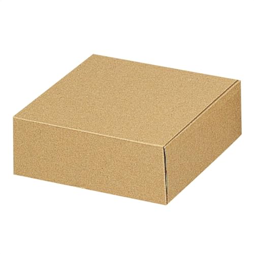 Amazon | 【10枚】ナチュラルボックス 20×20×8cm 【 ギフト ラッピング
