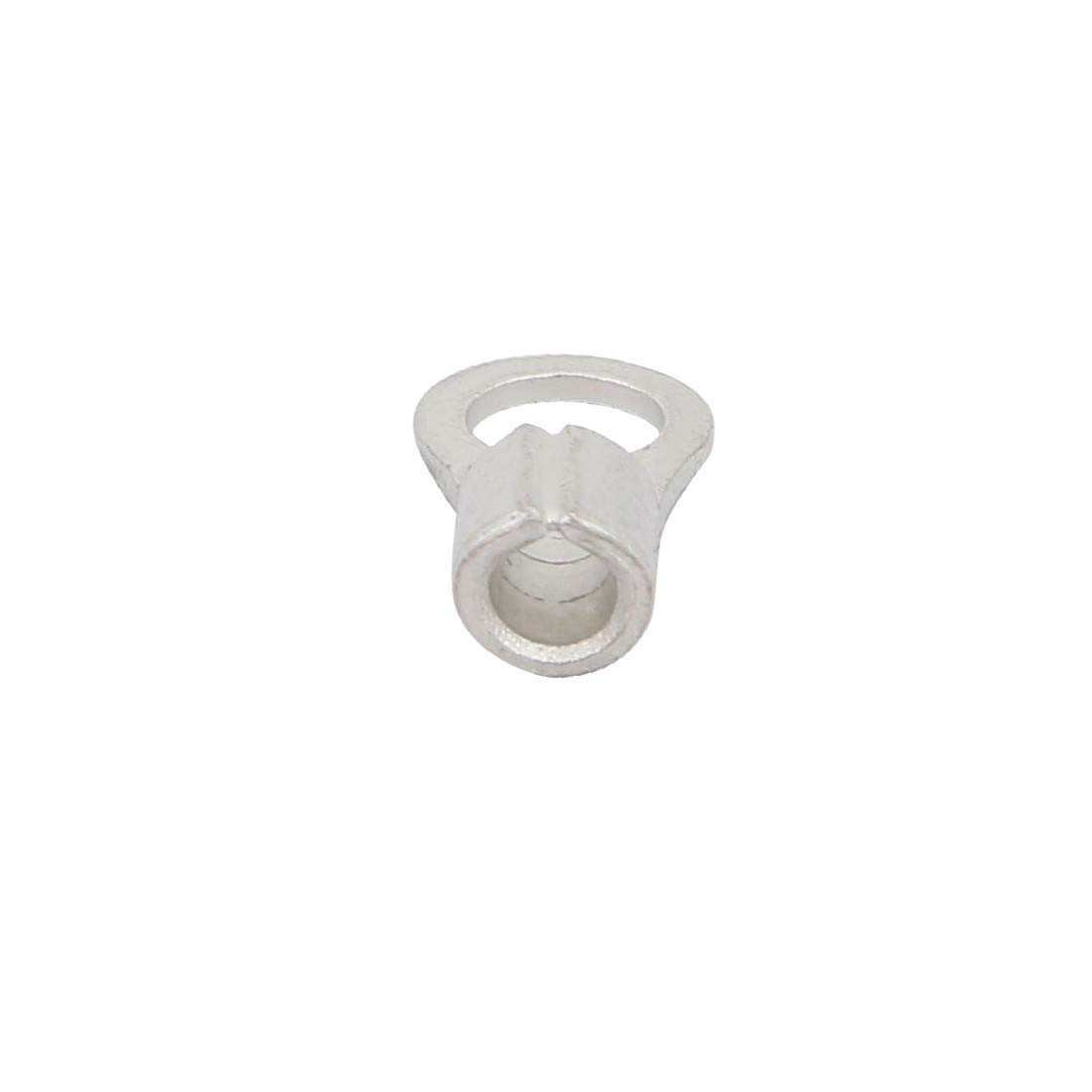 New Lon0167 150Pcs AWG14-12 Destacados forma redonda RNB3.5-5 eficacia confiable Conector de terminal de crimpado de alambre de pala no aislado(id:0ad 84 27 f38)