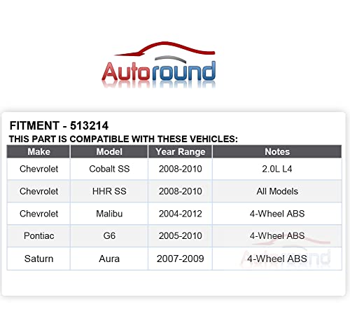 Autoround 513214 Front Wheel Hub And Bearing Assembly #TOP3