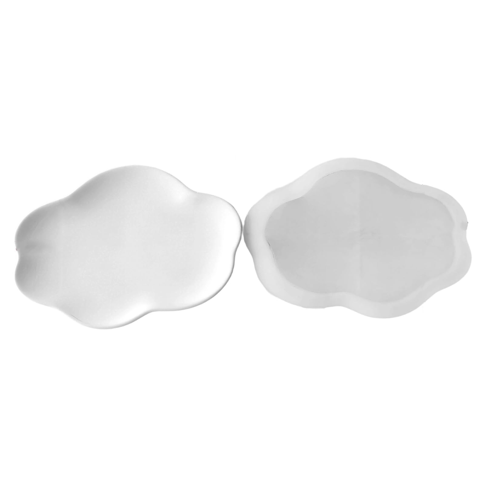 JSGHGDF Cloud Tray Molds Easy Demolding for Making Soap Jewelry Tray Decorative Plate Gypsum Decoration Cloud Epoxy Rosin Cast