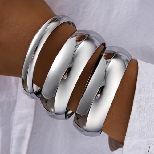 Image of Shining Diva Fashion Gold Plated Stylish Kada Bangle Cuff Bracelet for Women & Girls