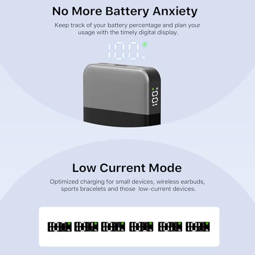NOBIS Power Bank 35W 10000mAh Cargador Portátil miniatura 5