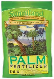 Sunniland Palm Fertilizer 6-1-8 Granules 5 Lb.