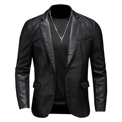 Veste de sport en cuir hommes avec 1 boucle veste de moto imperméable et coupe-vent