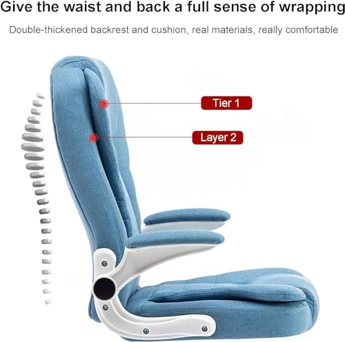 Ordinateur de jeu fauteuil de bureau en PU robuste et confortable avec bras