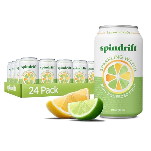 Image of Spindrift Lemon Limeade Can 12 Ounce (Pack of 24)