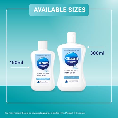 Oilatum Bath Formula 300ml, for Itchy Irritating Dry Skin Conditions