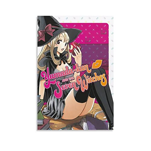 Poster sur toile Yamada Kun And The Seven Witches Plot - Décoration murale moderne pour chambre à coucher - 30 x 45 cm Cover