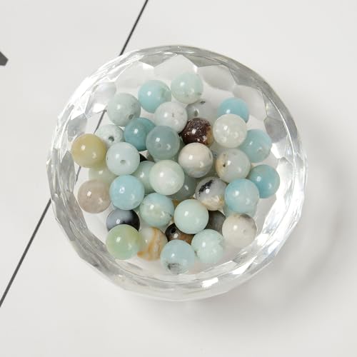 Amazonite naturelle multicolore 8mm pour créer vos bracelets d'été