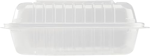 Miniatura 7 de Karat - Contenedor con bisagras de PP de 8 x 8 pulgadas (Caja de 250)