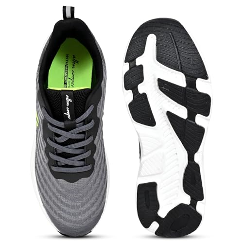 Image of Allen Cooper Glide Reborn Walking,Road Running,Cricket,Gym,Sports Comfortable Extra Max Cushion with Memory Foam Insole Walking Shoes for Men