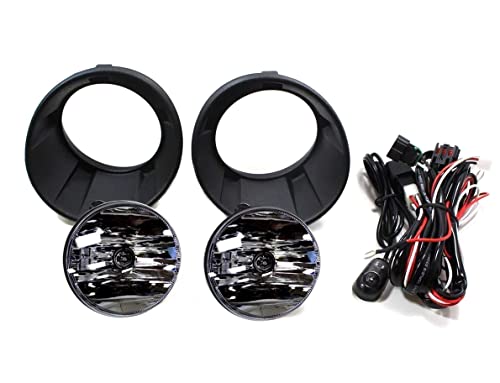 Set completo de luz antiniebla con lente ahumada y halógeno miniatura 2