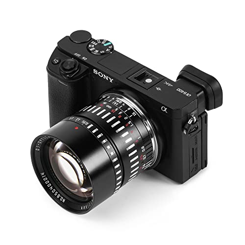 TTArtisan APS-C 50mm F/0.95 Metal Bodied Lens Compatible with Sony E - Silver - Image 4