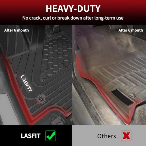 Image of LASFIT Floor Mats for 2022-2026 Lexus NX350 NX250 with Cargo Mat