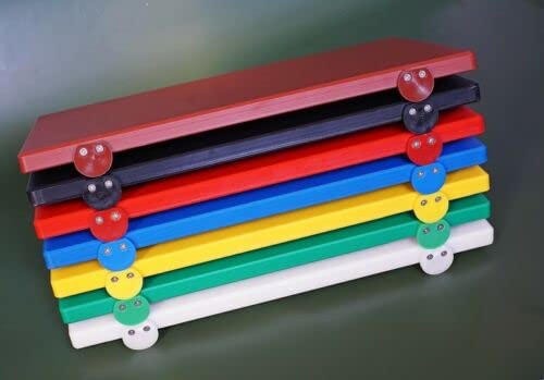 Tagliere in polietilene Professionale Nero 70x40x2 con Fermi Made in Italy