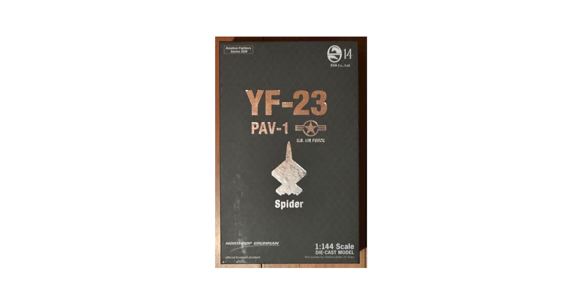 S14 エスワンフォー 1/144 YF-23 PAV-1 スパイダー 1/144 YF-23 スパイダー Yahoo!オークション - S14 エスワン