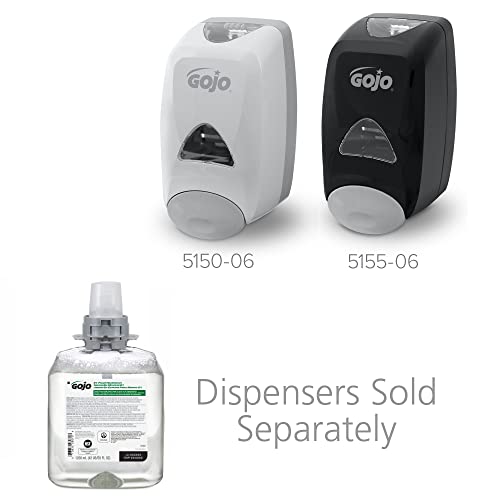 Gojo E1 Foam Handwash, Fragrance Free, 1250 Ml Handwash Refill For Gojo Fmx-12 Push-Style Hand Soap Dispenser (Pack Of 4) - 5167-04 #TOP3
