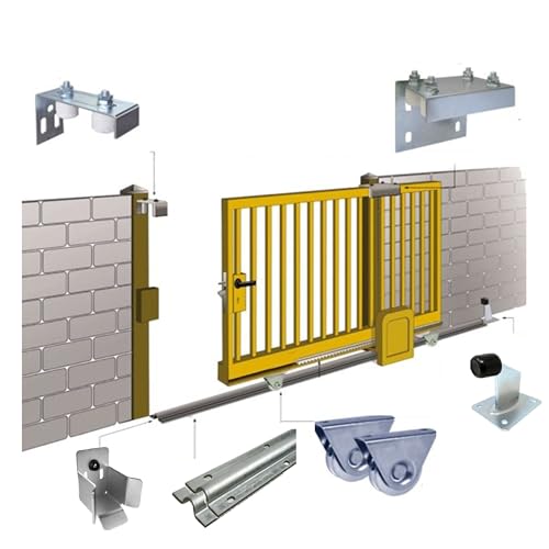 Sliding Gate Hardware Kit for Gates up to 3 Metres