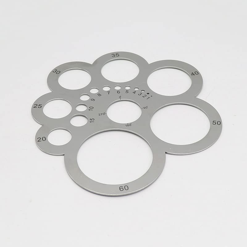 1Pcs Lederen Snijgereedschap Hoek Cutter Cirkel Heerser Rvs Tekening Ronde Sjabloon Gids Craft Leathercraft Meten 1Pcs Lederen Snijgereedschap Hoek Cutter Cirkel Heerser Rvs Tekening Ronde Sjabloon Gids Craft Leathercraft Meten