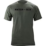 Army Cavalry Scout MOS 19 Delta 19D Veteran Shirt (L, Green)