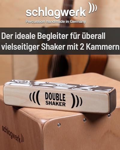 Schlagwerk SK40 Double Shaker, Natural Wood, inch - Image 2