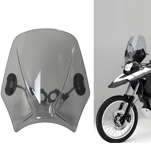 Pare-brise moto G650 X-Country bulle saute-vent fumé clair