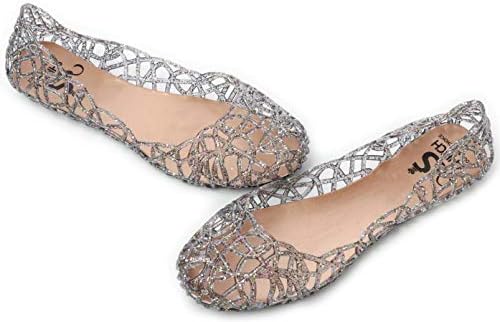 Womens jelly ballet flats Clearance