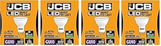 4 X JCB 3w = 35w LED GU10 3000k 3w 35w 100deg Warm White [Energy Class A+]