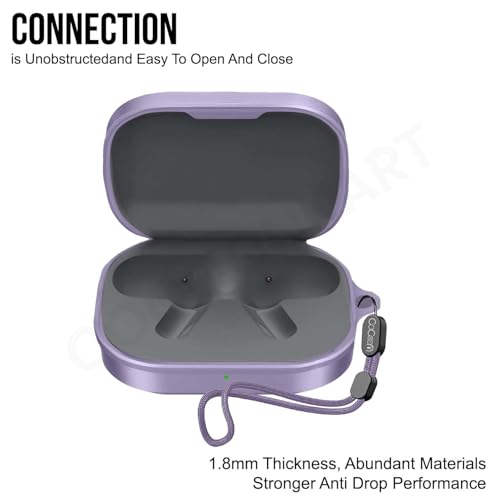 Image of Silicone Case Cover Compatible for Realme Buds Air 8 (2026) (Master Purple)