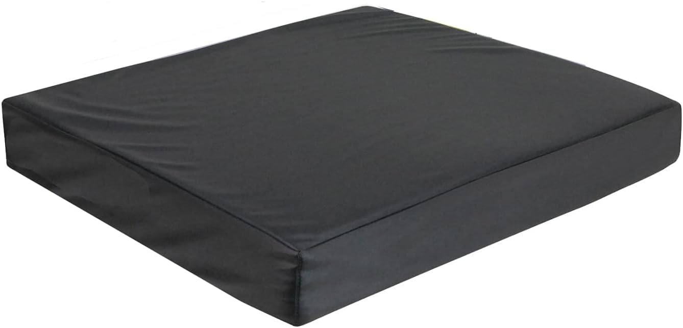 Cojín ortopédico de asiento para silla de ruedas para alivio de la presión para la salud de la columna vertebral, dolor de espalda baja, coxis, silla de oficina, asiento de coche, funda impermeable