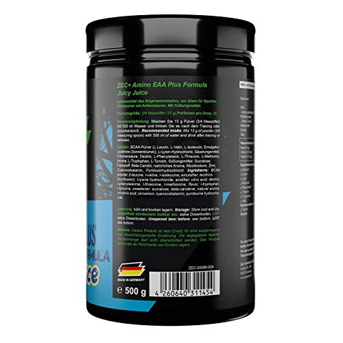 EAA-Pulver von Zec+ Nutrition, 500g