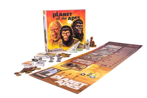 Planet of The Apes Adventure Board Game miniatura 2