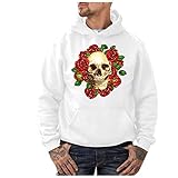 ✨✨【Premium-Stoff】Der Herren-Kapuzenpullover ist aus hochwertigem Stoff, superweich und leicht, dehnbar, frei beweglich und angenehm zu tragen, was Ihnen mehr Komfort bietet.✨✨【Warme Tipps】Bitte überprüfen Sie sorgfältig die Größentabelle in den Bildern, um Ihre Größe auszuwählen. Es wird empfohlen, eine Größe 1-2 größer zu wählen. Wenn Sie Fragen haben, kontaktieren Sie uns bitte innerhalb von 24 Stunden. Wir werden Ihnen so schnell wie möglich antworten.