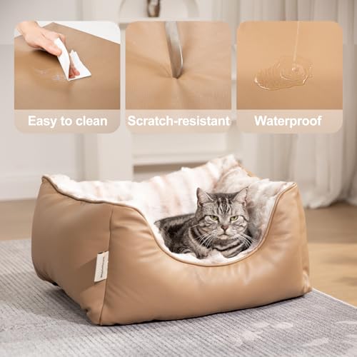 chipotia Dog Bed Medium Size Dog,Removable Washable Dog Bed,Durable Puppy Bed with Memory Foam Support — view 2