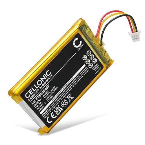 CELLONIC, Akku für Headset kompatibel mit SteelSeries Arctis 9X kompatibel mit PDP LVL50 (850mAh, 3.7V) Ersatzakku FT603048P