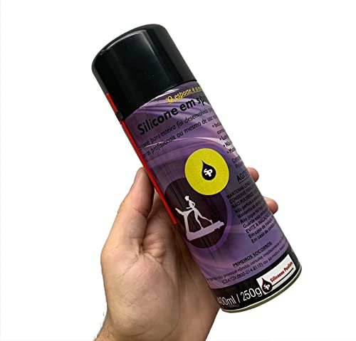 Silicone 400ml Profissional Para Lubrificar Esteira Elétrica Retira Ruído Paulista