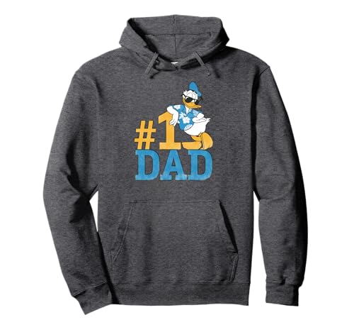 Sweat à capuche Donald Duck Number One Dad idéal pour les sorties en famille
