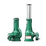 3/5/10 Ton Portable Bottle Jack Manual Mechanical Jack with Handle, Thicken Base Spiral Gear Jack, f