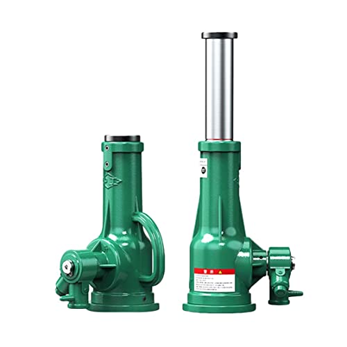 3/5/10 Ton Portable Bottle Jack Manual Mechanical Jack With Handle, Thicken Base Spiral Gear Jack, For Auto Truck,7054Lb #TOP19