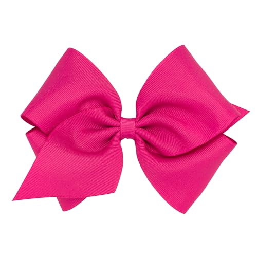 Lazo mini king Wee Ones rosa para evitar caídas de pelo en ojos de niñas