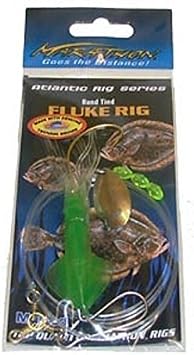 Tsunami Holographic Squid Spinner Rig for Fluke