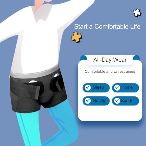Faja Hernia Unisex con 2 Almohadillas Ajustables Talla M miniatura 3